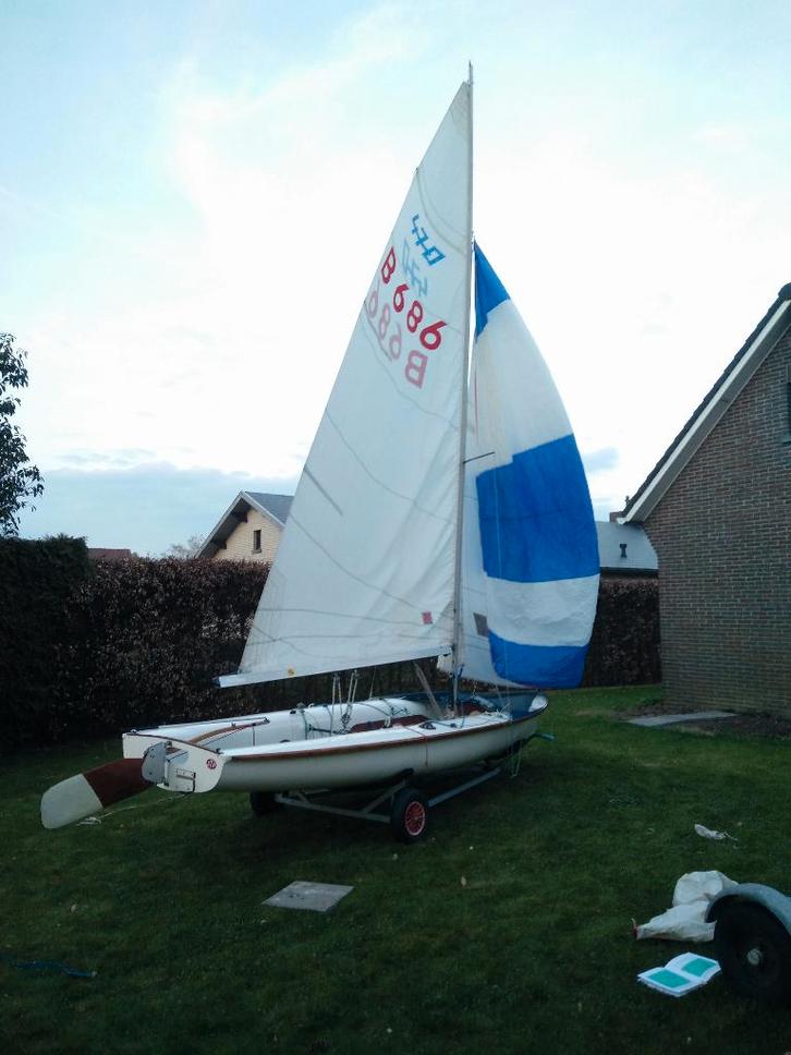 Zeilboot 470, Watersport en Boten, Open zeilboten, Gebruikt, Ophalen