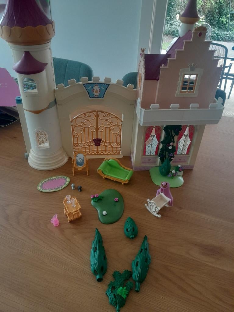 Playmobil kasteel princess, Ophalen