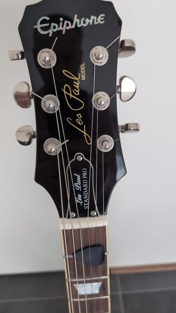 Epiphone Les Paul Standard Pro, Muziek en Instrumenten, Ophalen, Zo goed als nieuw, Solid body, Epiphone