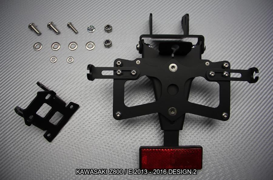 Korte Kentekenplaathouder KAWASAKI Z800 / Z800E 2013 - 2016, Motoren, Ophalen of Verzenden, Nieuw