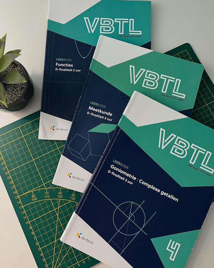 Set VBTL 5 uur Wiskunde - 4de jaar (2022), Livres, Livres scolaires, Comme neuf, Mathématiques A, Secondaire, Enlèvement ou Envoi