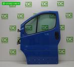 Renault Trafic ('01-'14) Voorportier links blauw, Enlèvement ou Envoi, Renault, Gauche, Utilisé