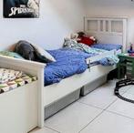 Lit enfant blanc 1 personne(sommier, mais pas de matelas), Enlèvement, Comme neuf, 85 à 100 cm, Sommier à lattes