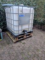 IBC 1000L + kraan - Regenwater ton, Ophalen, Kunststof, Gebruikt, Met kraantje