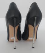 779C* Casadei Blade - sexy schoenen zwart leer (38,5), Pumps, Verzenden, Zwart, Gedragen