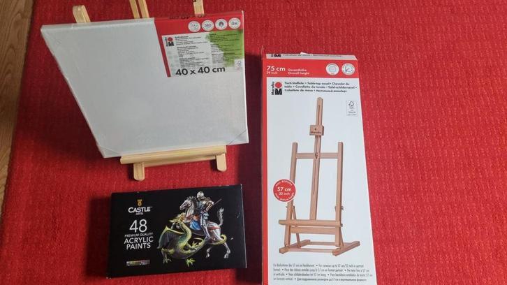 Schildersset, Hobby en Vrije tijd, Schilderen, Overige typen, Ophalen