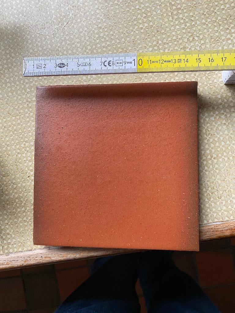 platt crown england tegel 15x15, Doe-het-zelf en Bouw, Tegels, Ophalen, Gebruikt, Minder dan 20 cm, 10 m² of meer