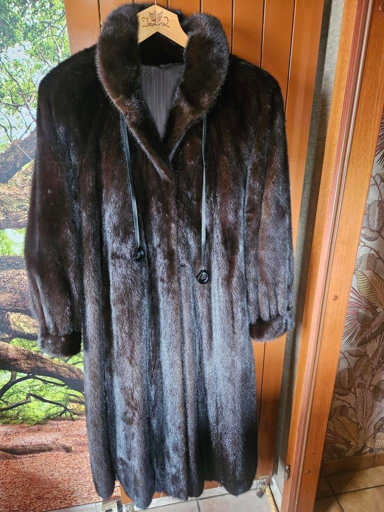 Manteau en vison, Ophalen, Nieuw, Maat 46/48 (XL) of groter