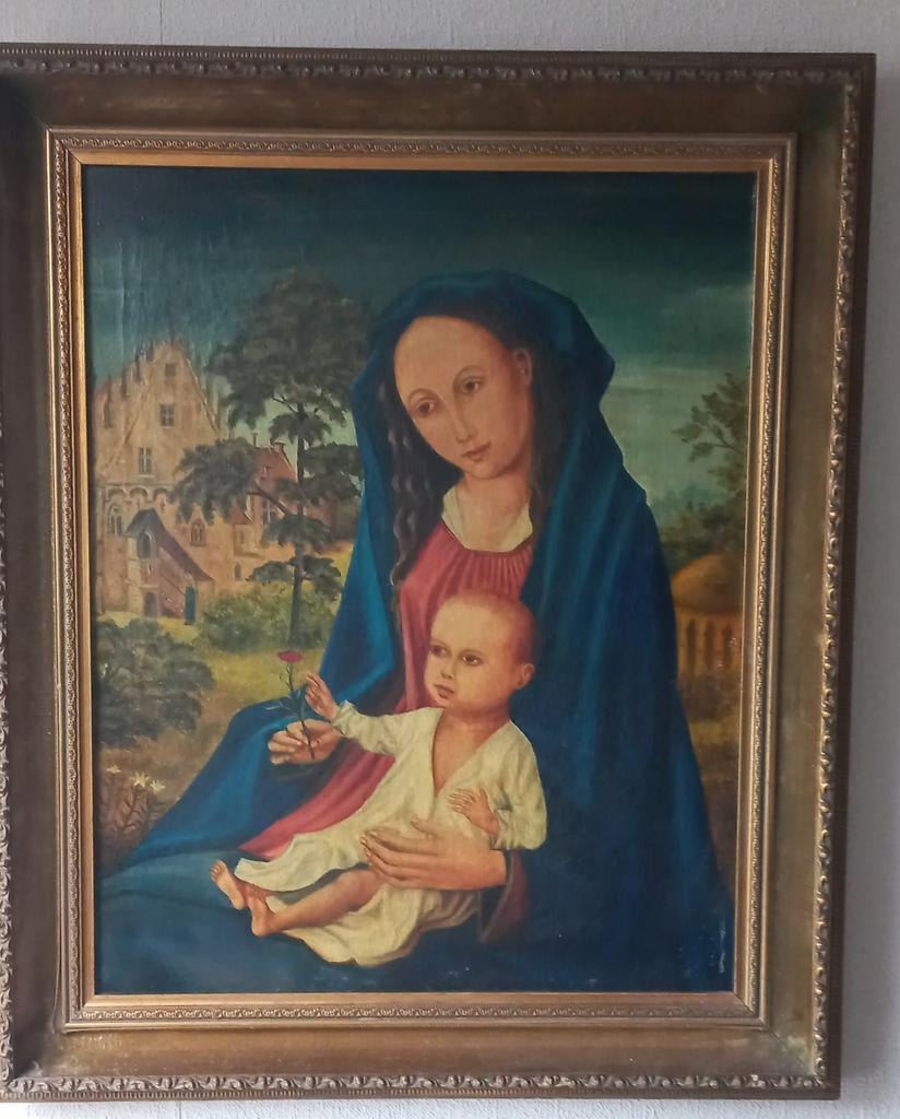Madonna met Kind eind 19-eeuw., Ophalen of Verzenden