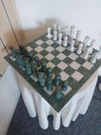 Jeu d'échecs en marbre, table incluse, Enlèvement