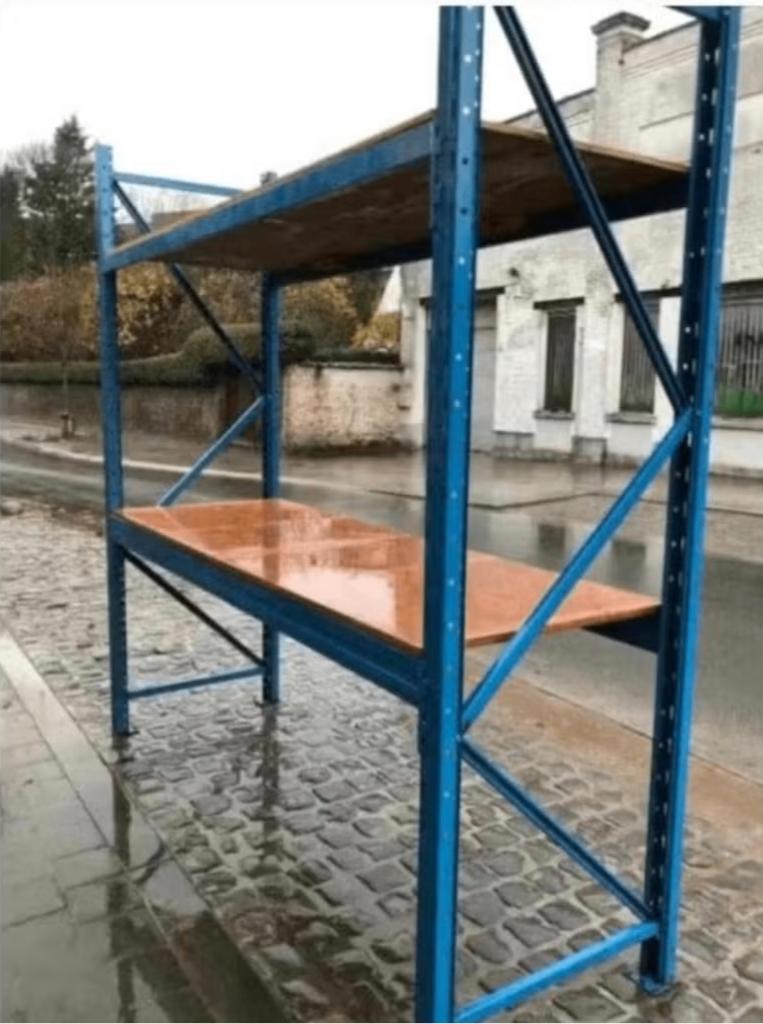 palletrek magazijnrek stow, Ophalen