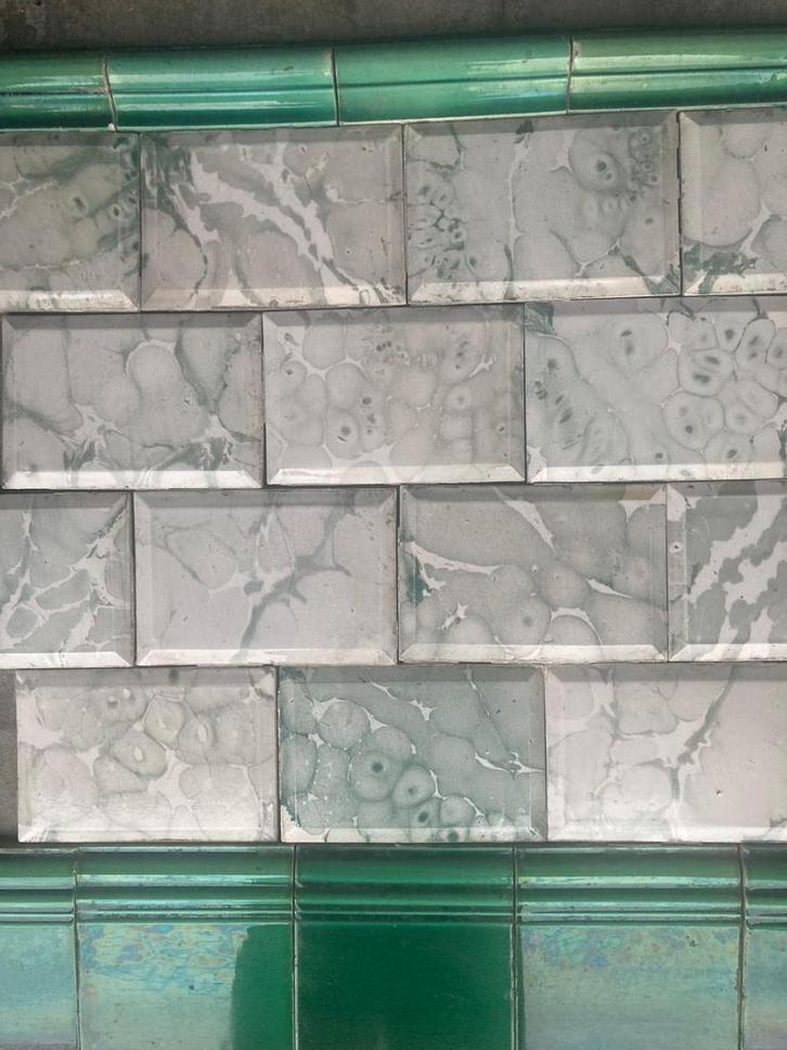 Carrelages Metro anciens, Bricolage & Construction, Dalles & Carrelages, Comme neuf, Carrelage mural, Céramique, Enlèvement