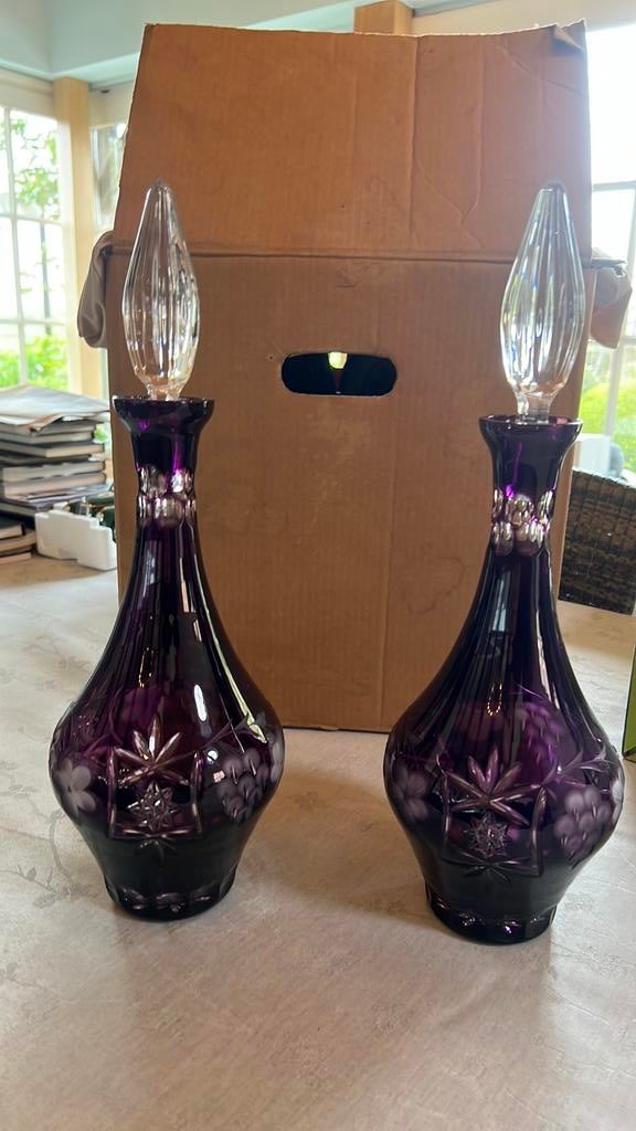 Kristallen karaffen, Ophalen, Overige materialen, Overige kleuren, Nieuw