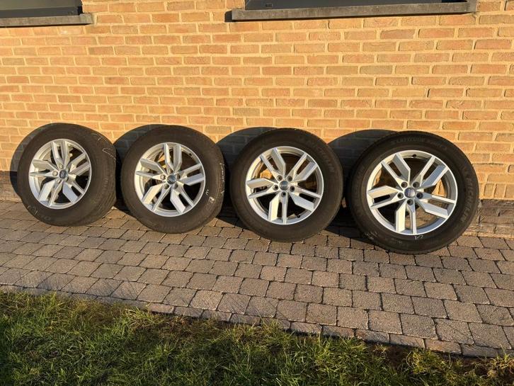 Originele 18 inch velgen met zomerbanden Audi Q5 FY, Autos : Pièces & Accessoires, Pneus & Jantes, Jante(s), Pneus été, 18 pouces