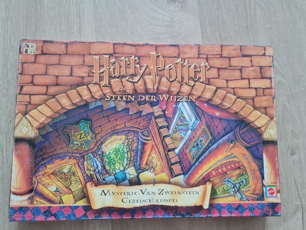 Harry Potter en de steen der wijzen - gezelschapsspel +8, Collections, Harry Potter, Enlèvement ou Envoi, Jeu