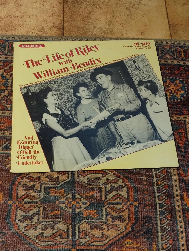 Lp van William Bendix, The Lux Radio Theatre, Verzenden, Voor 1960, Gebruikt, Overige formaten