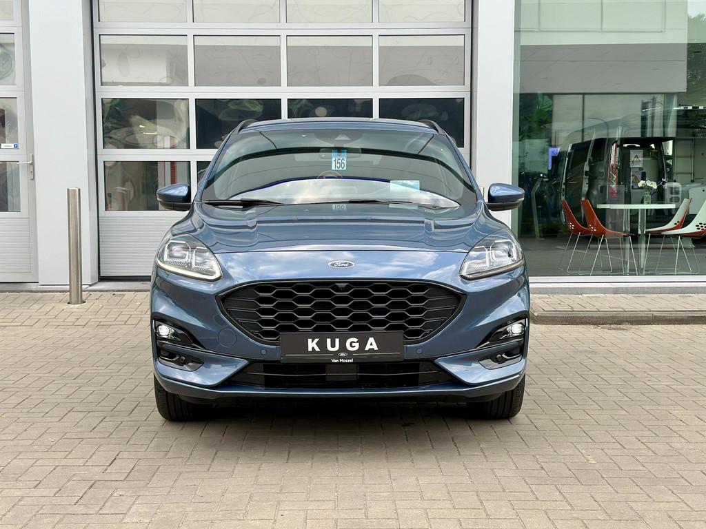 Ford Kuga 2.5 PHEV ST-Line - Driver Assist - Head Up Ford Ku, Auto's, Euro 6, 4 cilinders, Blauw, Plug-in hybride