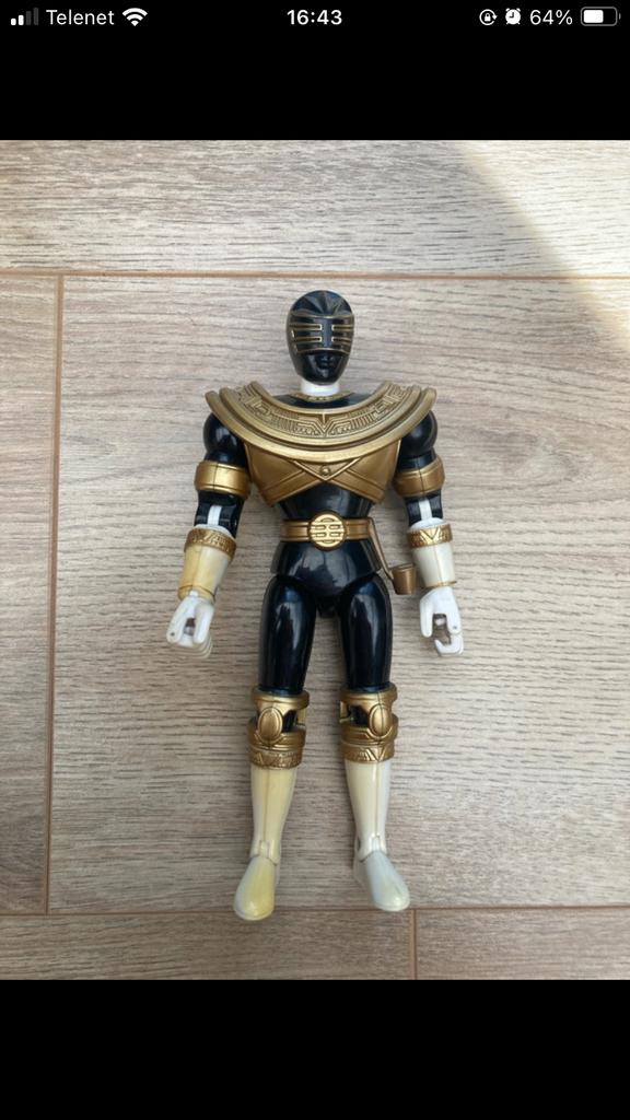 Power rangers zeo gold ranger, Envoi, Utilisé