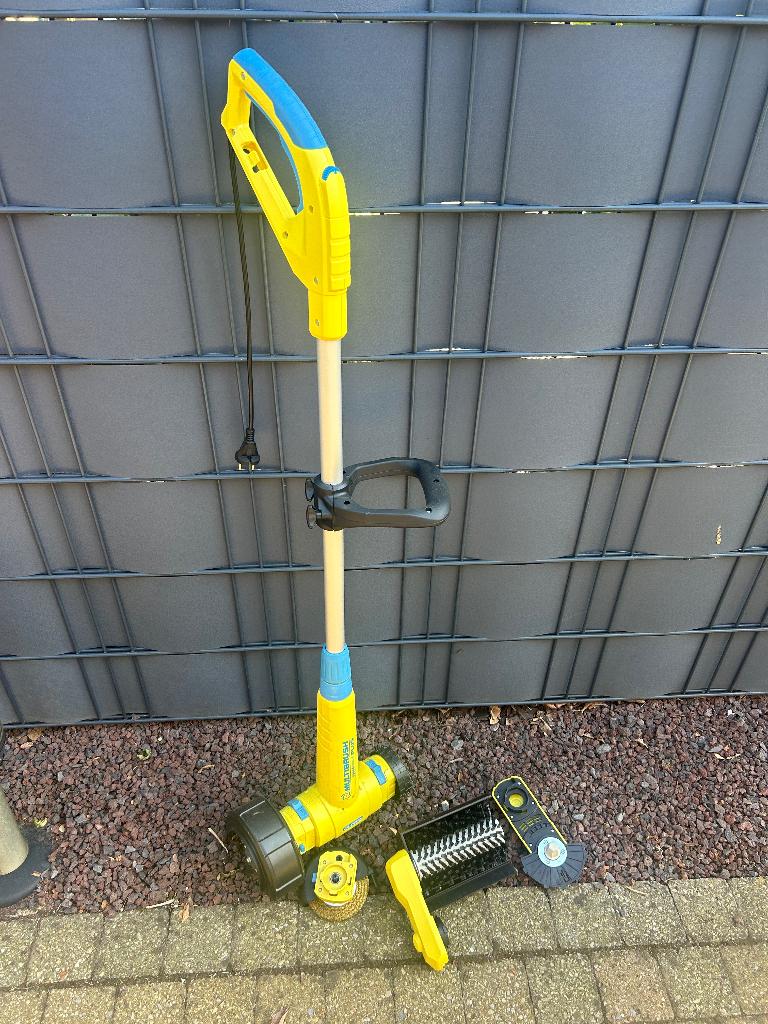 Gloria Multibrush Speedcontrol, Tuin en Terras, Veegmachines, Ophalen of Verzenden, Zo goed als nieuw