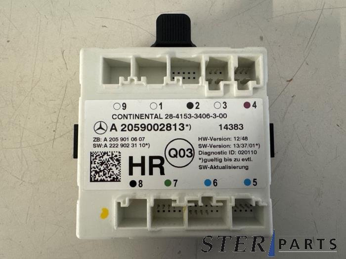 Centrale Deurvergrendelings Module van een Mercedes C-Klasse, Gebruikt, -, Ophalen of Verzenden, -