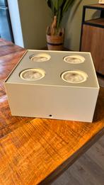 Philips 4 Spots, Huis en Inrichting, Lampen | Spots, Ophalen, Gebruikt, Metaal of Aluminium, Modern