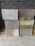 Gratis Betonblokken Hol 19x19x29 (12 stuks), Ophalen, Zo goed als nieuw, Beton