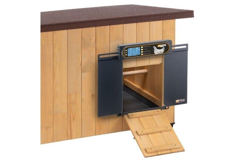 Automatische kippendeur Ferplast COOP MATE, Dieren en Toebehoren, Pluimvee | Toebehoren, Nieuw, Kippenhok of Kippenren, Ophalen of Verzenden