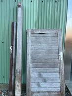 Houten poort, Portail battant, Comme neuf, Moins de 100 cm, Bois