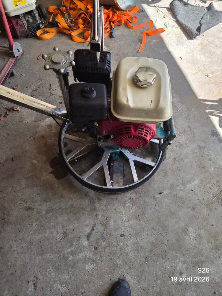 Helicoptere beton 60 BMAC /HONDA, Enlèvement