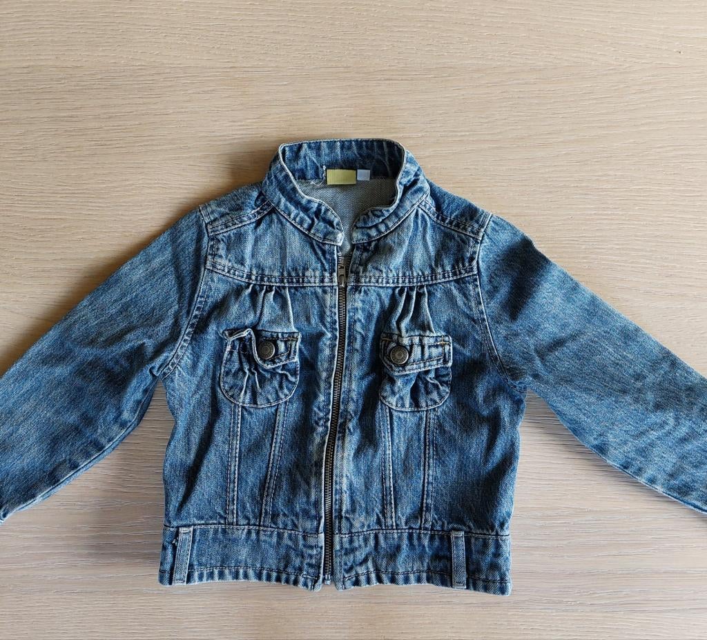 Jeansjasje maat 98, Kinderen en Baby's, Kinderkleding | Maat 98, Ophalen