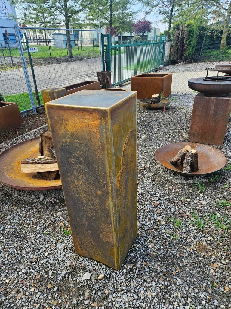 Cortenstaal maatwerk, Ophalen