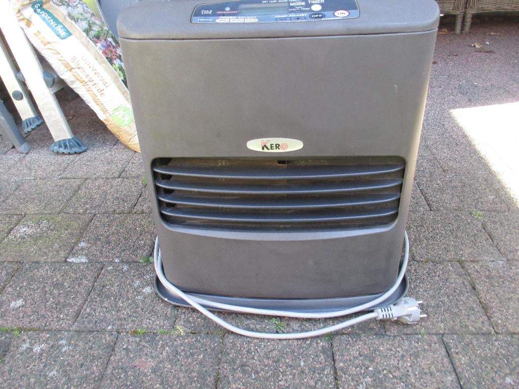 kero laser petroleum kachel met thermostaat en ventilator, Maison & Meubles, Poêles, Autres carburants, Enlèvement, Utilisé, Chauffage au kérosène