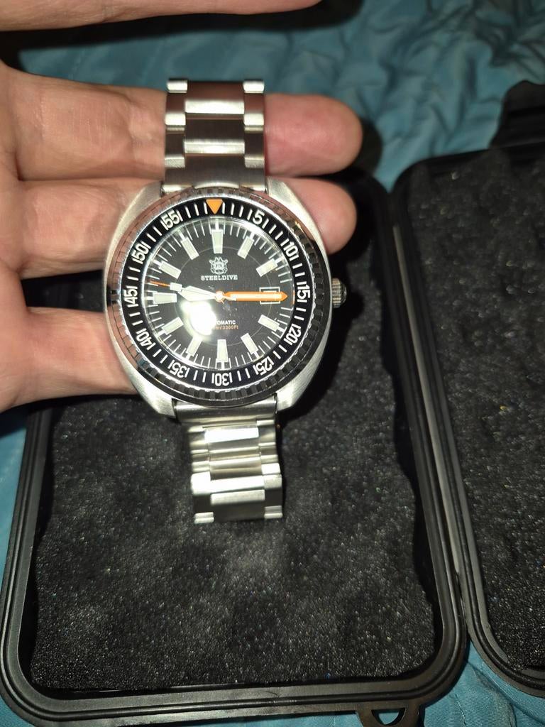 Montre de plonger de bonne qualité 1000M, Ophalen