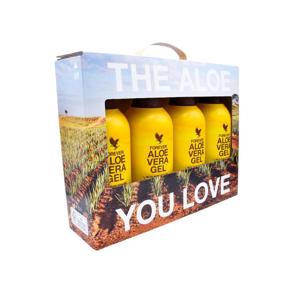 Boisson à l'aloe vera paquet de 4 x 1 L - Forever Living, Neuf, Forever Direct Nederland, Forever Living, Support@foreverliving.nl