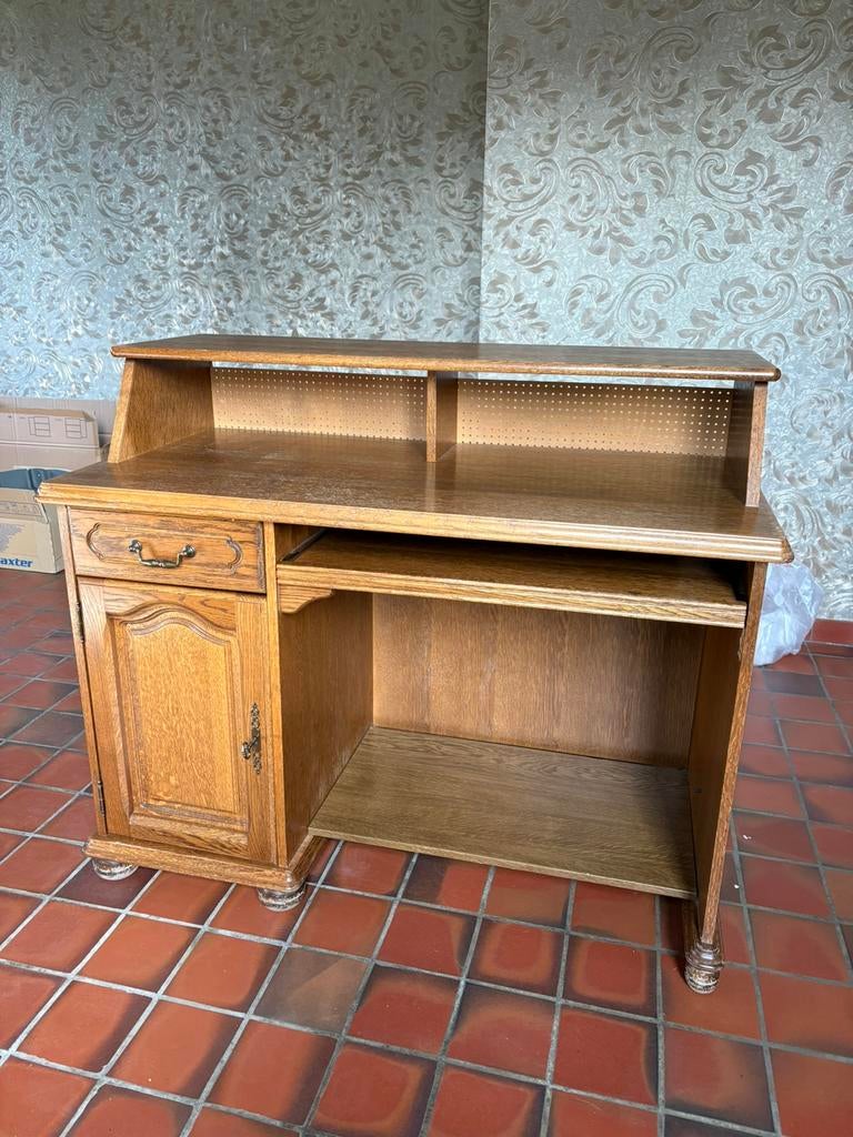 Antieke bureau, Huis en Inrichting, Kasten | Secretaires, Ophalen, Zo goed als nieuw