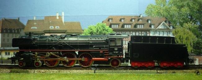 Marklin 3048 stoomlocomotief, Ophalen, Wisselstroom, Gebruikt, Locomotief