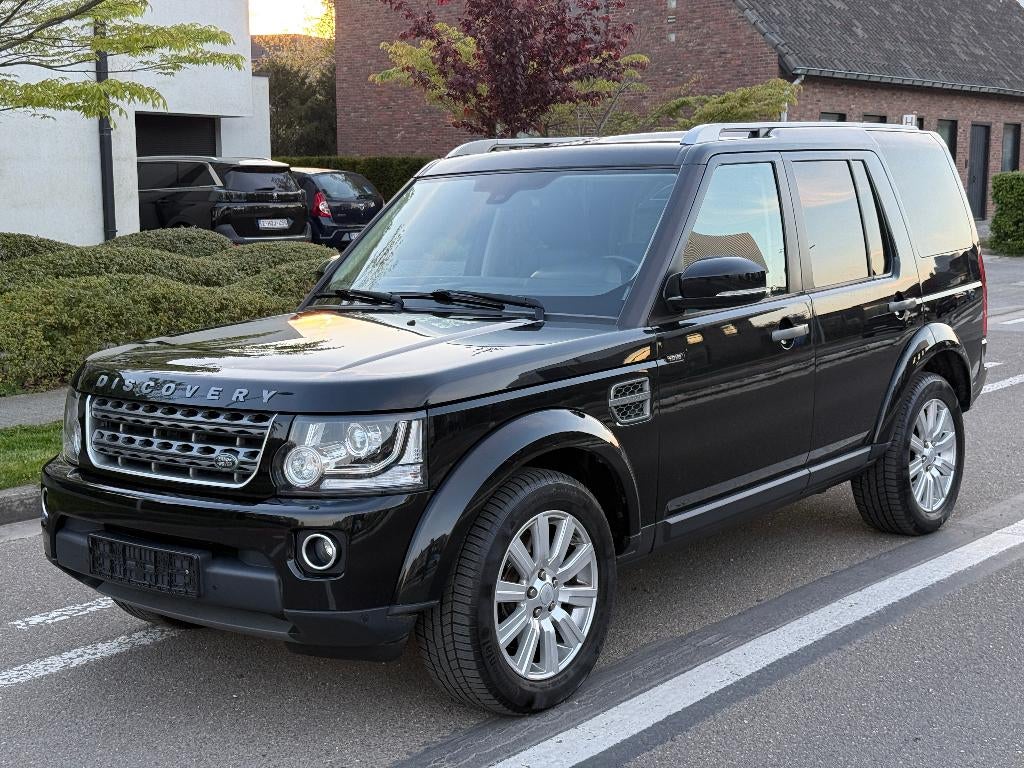 2016 Land Rover Discovery 4.5 S 3.0 TDV6 Euro6b 5Zitplaatsen, Auto's, Land Rover, Automaat, 2993 cc, Zwart, Leder