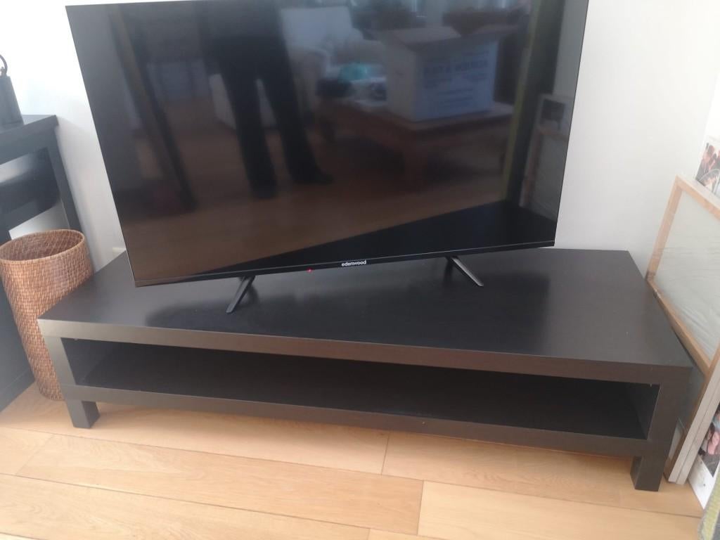 meuble TV Lack Ikea, Comme neuf, Enlèvement, Rectangulaire, Bois