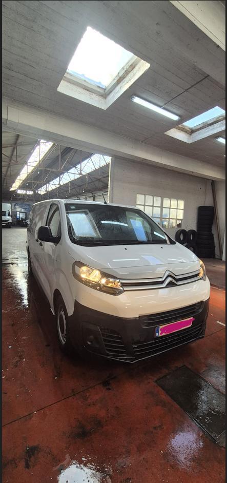 Citroën Jumpy maat L 09/2022 Onderhoudsboekje roze laken, Auto's, Bestelwagens en Lichte vracht, Particulier, Te koop, ABS, Airbags