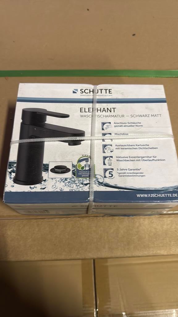 Mitigeur evier noir, Enlèvement, Neuf, Chrome, Lavabo