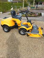 Frontmaaier Stiga Park Power, Ophalen, Cirkelmaaier, Gebruikt, Benzine-grasmaaier