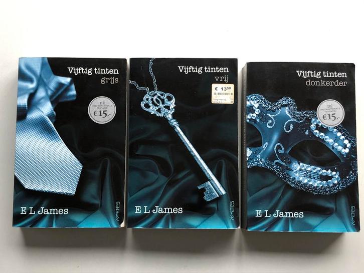 E.L. James - Vijftig tinten grijs, Boeken, Literatuur, Gelezen, Amerika, Ophalen of Verzenden