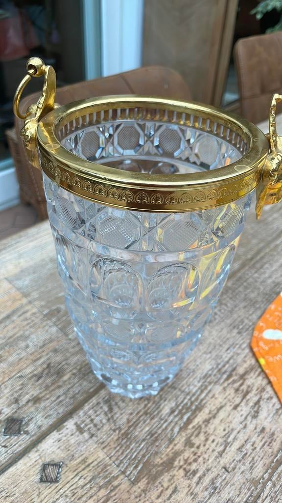 Mooie vaas met dierenhoofd, Ophalen of Verzenden