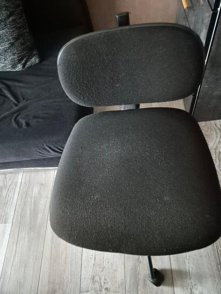 Bureaustoel, Ophalen, Gebruikt, Zwart, Bureaustoel