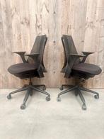 Fauteuil de bureau ergonomique Herman Miller Sayl (2x dispo), Enlèvement ou Envoi, Utilisé, Chaise de bureau, Ergonomique