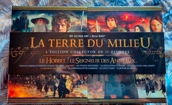 Lord of the rings Ultra HD 4K Middle Earth Complete 31 Disc, Ophalen of Verzenden, Nieuw in verpakking, Boxset