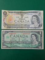 2x 1 dollar Canada set, Postzegels en Munten, Bankbiljetten | Amerika, Ophalen of Verzenden, Noord-Amerika, Setje