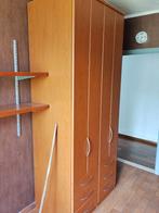 grande armoire en placage de cerisier, Cerisier, Comme neuf, 100 à 150 cm, Enlèvement