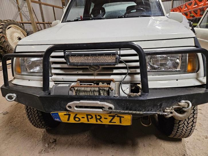 Vitara 1600. Technisch geheel opgeknapt. APK tot dec. 2027., Auto's, Suzuki, Particulier, Vitara, 4x4, Open dak, Radio, Trekhaak