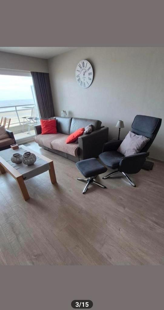 Appartement te huur zeedijk Middelkerke, Vakantie, Vakantiehuizen | België, Appartement, Tv